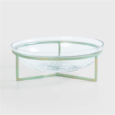Buy Fiesta Glass Decorative Bowl with Stand from Home Centre at just ...