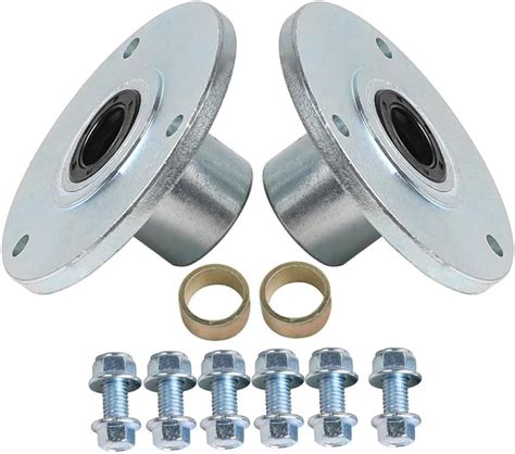 SUISUITONG 2pcs Go Kart Front Axle Wheel Hubs 3 Stud Flange India | Ubuy