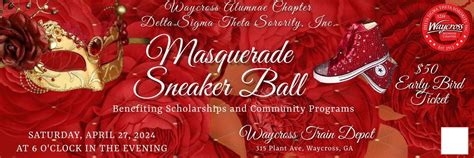 The Masquerade Sneaker Ball hosted by Waycross Alumnae Chapter Delta ...
