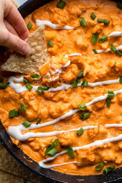 Buffalo Cauliflower Dip - Food Faith Fitness