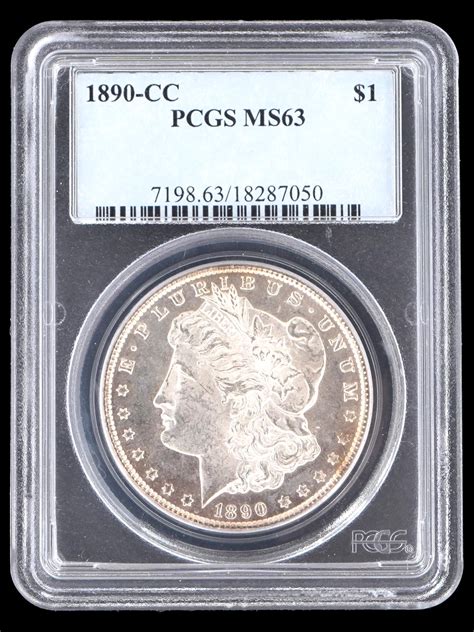 Lot 67 | ANTIQUE 1890 US MINT SILVER MORGAN DOLLAR COIN