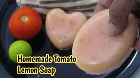Homemade Tomato & Lemon Soap | Homemade Soaps