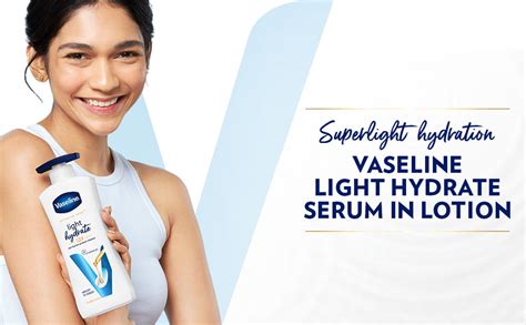 Buy Vaseline Light Hydrate Serum In Lotion, 400 ml | Superlight & Non ...