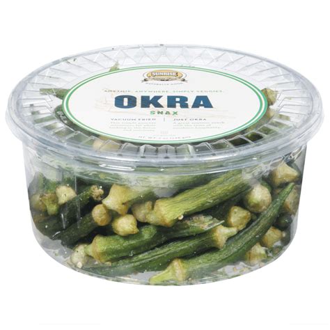 Sunrise Natural Foods Okra Snax (7 oz) Delivery or Pickup Near Me ...