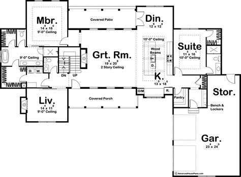 House Plans With 2 Master Suites One Story : Gallery House Plans