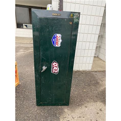 Stack on gun safe no key