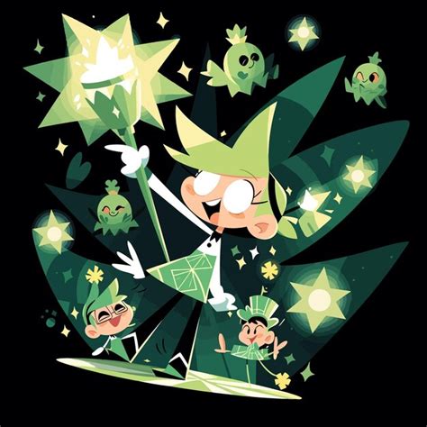 Green character | Premium Vector