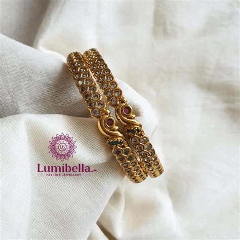 Buy Peacock Style Bangles online at Best Price in India – LumibellaFashion