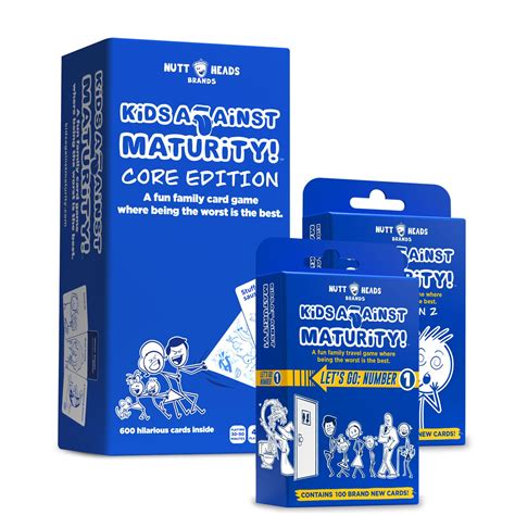 Kids Against Maturity: Card Game for Kids and Humanity, Super Fun ...