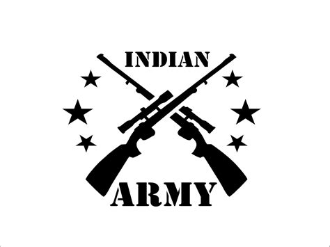 INDNONE Army Sticker for Car - Black : Amazon.in: Car & Motorbike