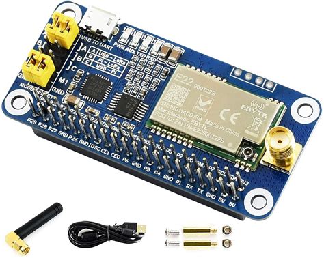 SX1262 LoRa HAT for Raspberry Pi 915MHz Frequency Band Data ...