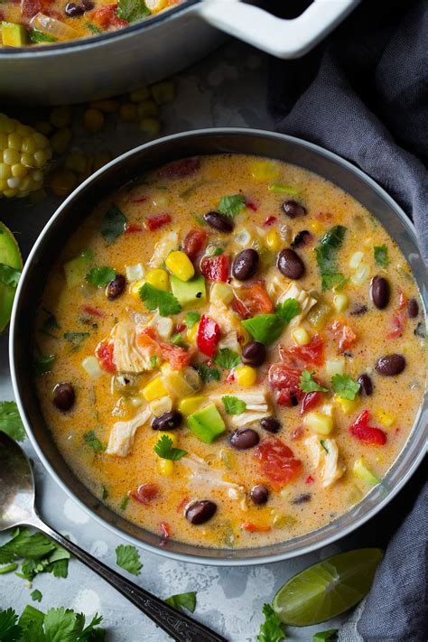 Creamy Mexican Corn Chowder - Cooking Classy