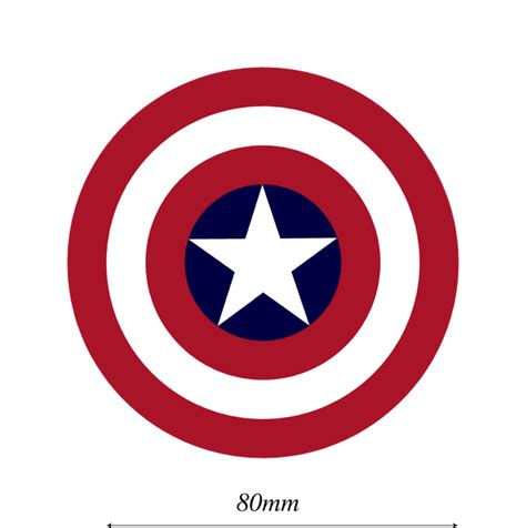 The Avengers-Captain America Bike Decal – Peacockride