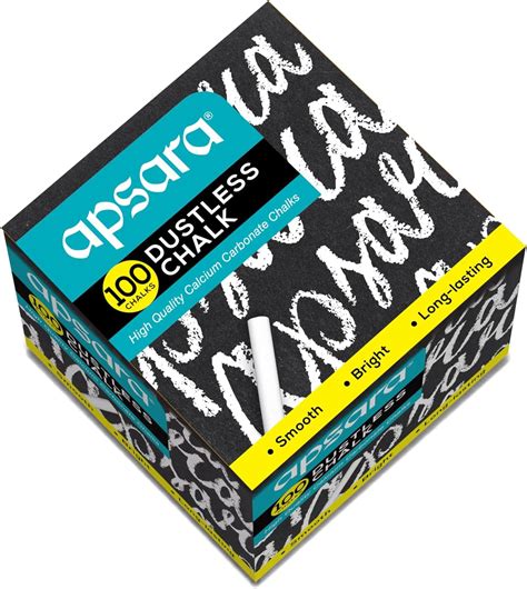 Apsara White Dustless Chalks : Amazon.in: Home & Kitchen
