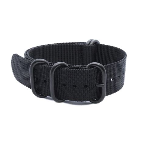 WAMD Zulu Watch Strap (Black, 20 mm) : Amazon.in: Watches