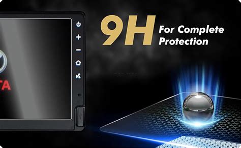 Spartan Shield 9H Touch Screen Guard For TOYOTA INNOVA HYCROSS GX VX 8 ...