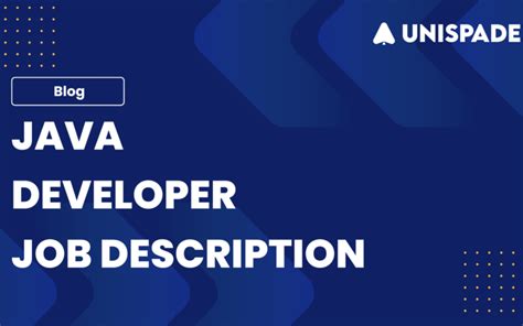 Image result for Java Developer Job Description Template