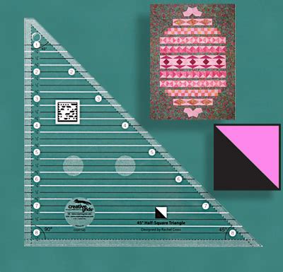 Image result for Creative Grids Tutorials Triangle Square D Ruler