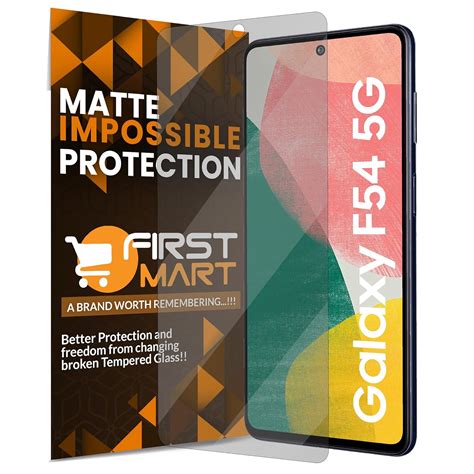 FIRST MART Matte Screen Protector for Samsung Galaxy F54 5G, Samsung ...