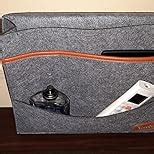 Voroly Wall Hanging Closet Organizer, 4-Pockets Wardrobe Storage Bag ...