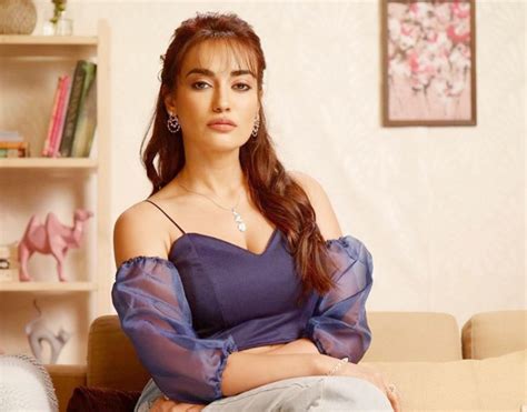 Surbhi Jyoti in Hot Blue Top And Stylish Trousers