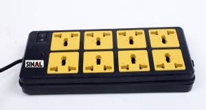 SINAL SO17 LKC A-58 Heavy Duty For 6 amp items 8 Socket Extension ...