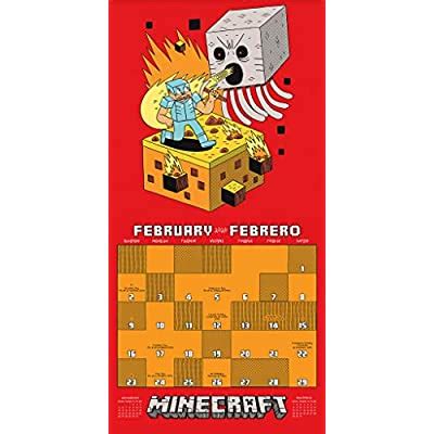 Buy Minecraft (Bilingual Spanish) 2020 Wall Calendar (English and ...