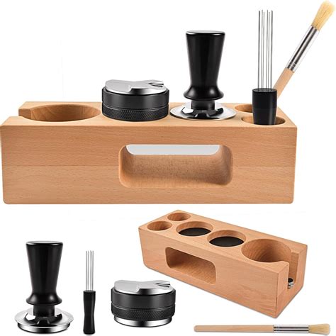 Buy AYIYUN 5 pack Espresso Tamper Coffee Distributor & Tamper Espresso ...
