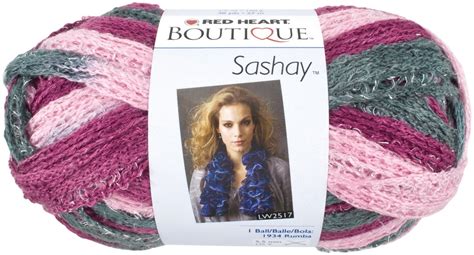 Red Heart E782.1946 Boutique Sashay Yarn, Ballet : Amazon.in: Home ...