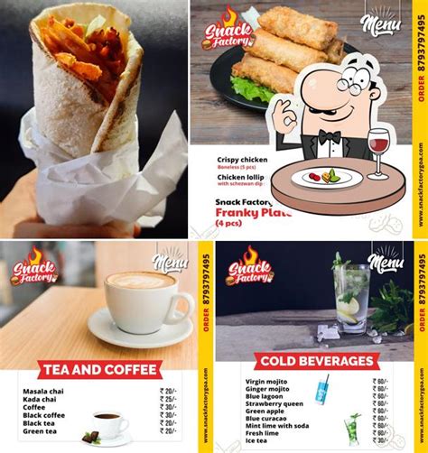 Snack Factory, Navelim - Restaurant menu, prices and reviews
