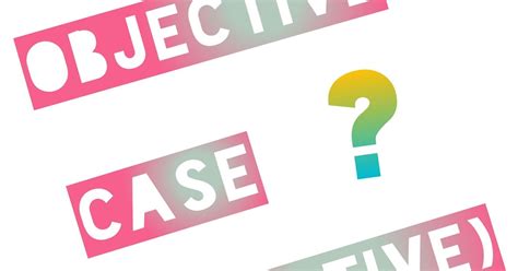 Objective Case Example 的图像结果