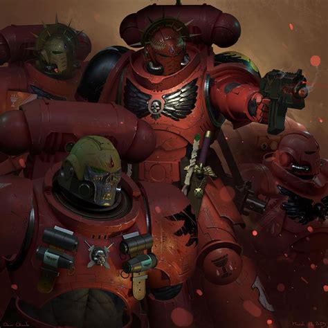 MkX Blood Angels by Oscar Obando (o8o8das) - 40K Gallery | Warhammer ...