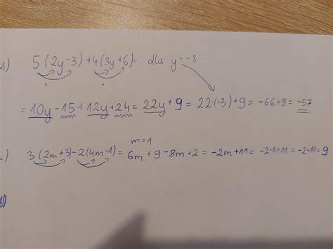 Prosze o pomoc. Wyrażenia algebraiczne klasa 7. chodzi o te przykłady ...
