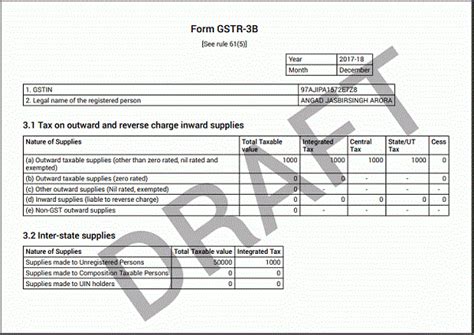 GSTR-3B return- How to create, save, pay taxes and file
