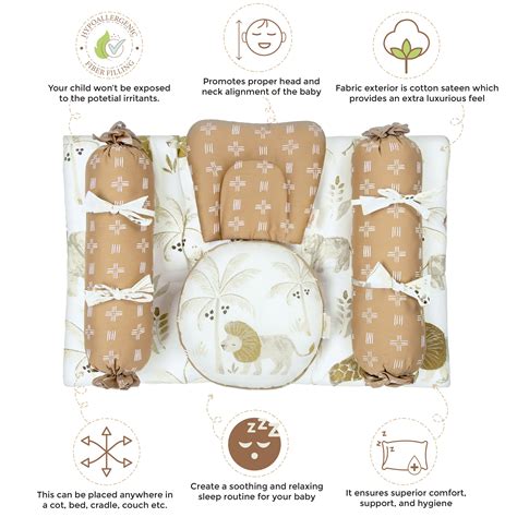 Crane Baby 5-Piece Mattress Set - Kendi Safari – Abracadabra