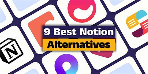 9 Best Notion alternatives