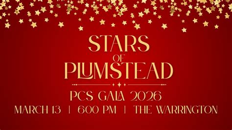PCS Gala 2026 - Stars of Plumstead, 1360 Almshouse Rd, Warrington, PA ...