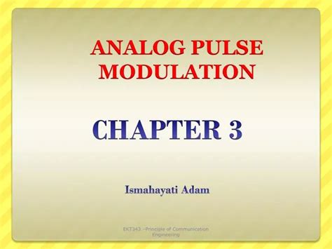 Analog Pulse Modulation Definition 的图像结果