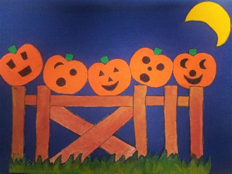 5 Little Pumpkins Sitting On A Gate Printable - Printable New Year Banners