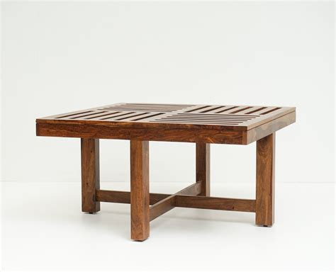 Cuttack Coffee Table with 4 Stools