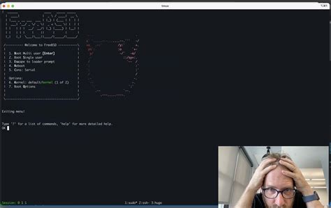 FreeBSD Tutorial Video 的图像结果