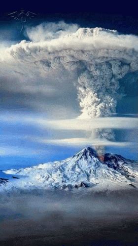 Image result for Animation of Exploding Volcano