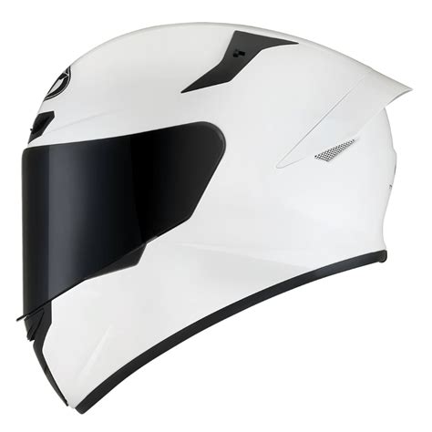 KYT TT Course Plain White – LRL Motors
