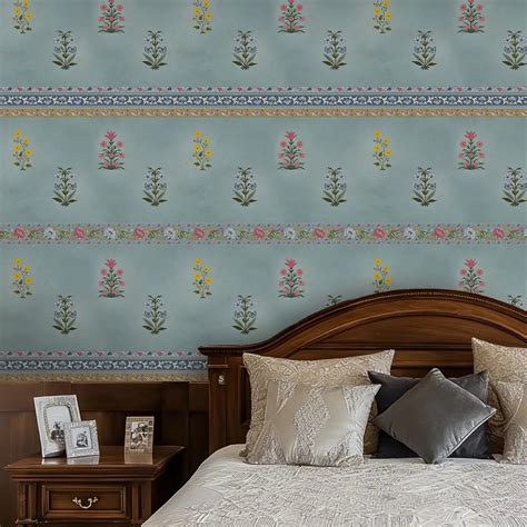 Sharmana, Indian Motif Theme Wallpaper | Life n Colors