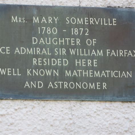 BRONZE PLAQUE FOR MARY SOMMERVILLE 1780-1872 (2026) All You Need to ...