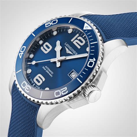 Longines HydroConquest 39mm Mens Watch Blue L37804969 | Mappin and Webb