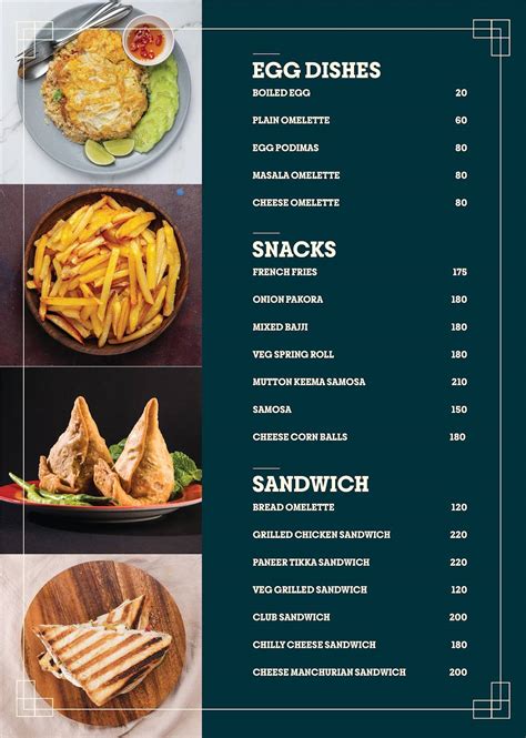 Menu at Madras Spice Restaurant - Egmore, Chennai