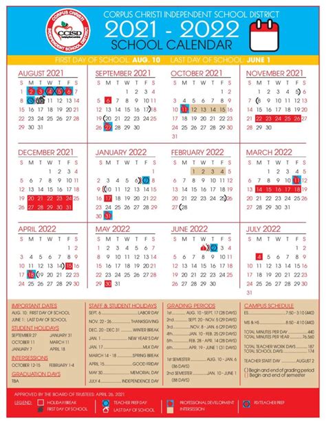 Ccisd 23 24 Calendar - Printable Calendars AT A GLANCE