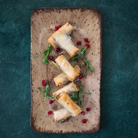 Image result for Duck Spring Rolls