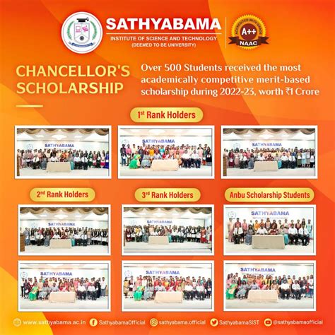 Chancellor's Scholarship - Merit award Distribution Ceremony ...